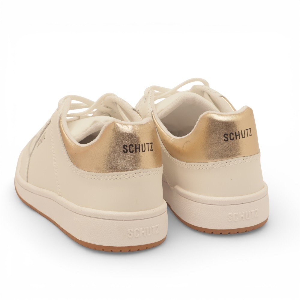 Tênis Schutz Sneakers Neo Couro Branco 4