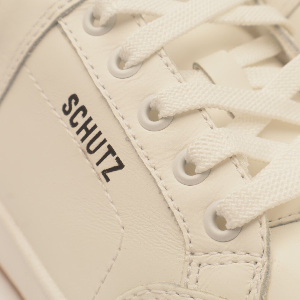 Tênis Schutz Sneakers Neo Couro Branco 8