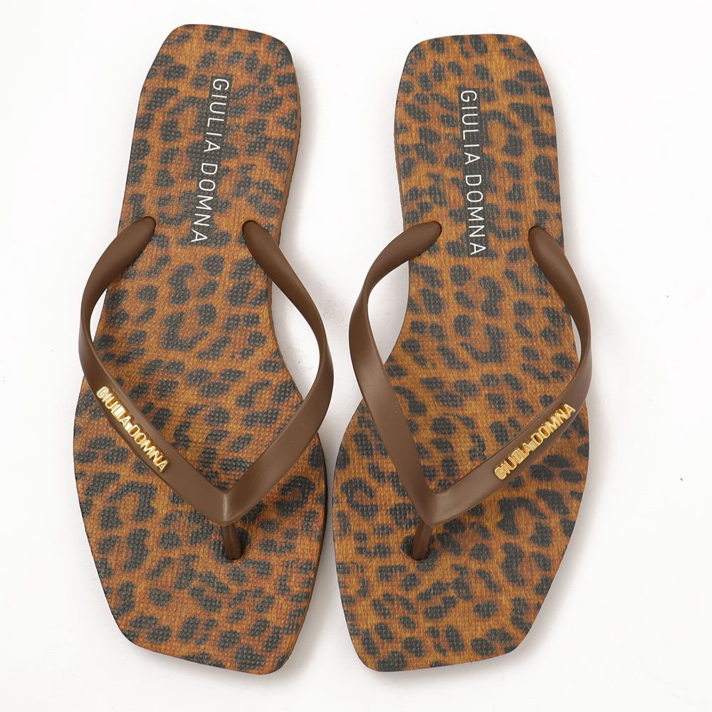 Chinelo Giulia Domna Havaí Animal Print
