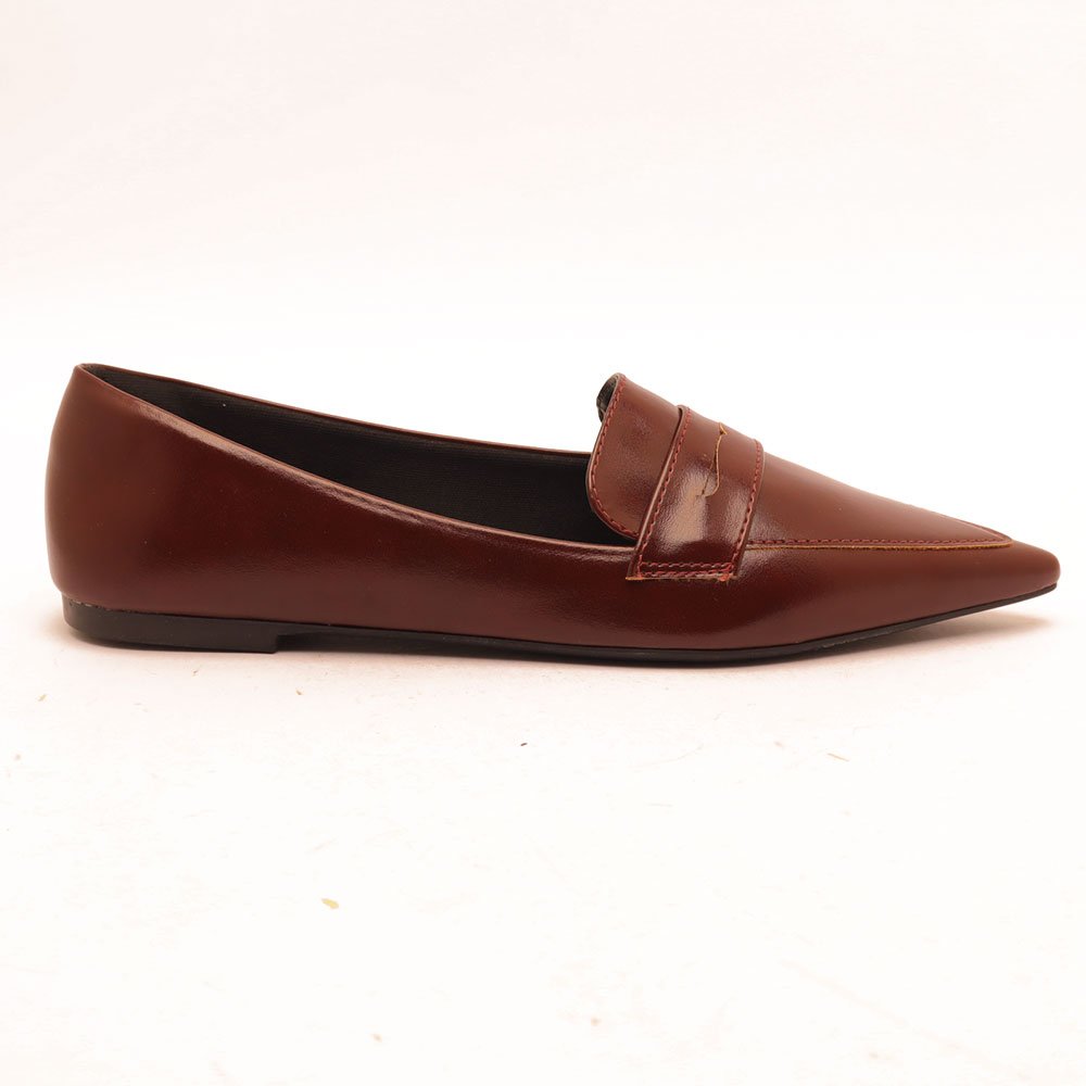 Mocassim Sapato da Corte Bico Fino Olho de Gato