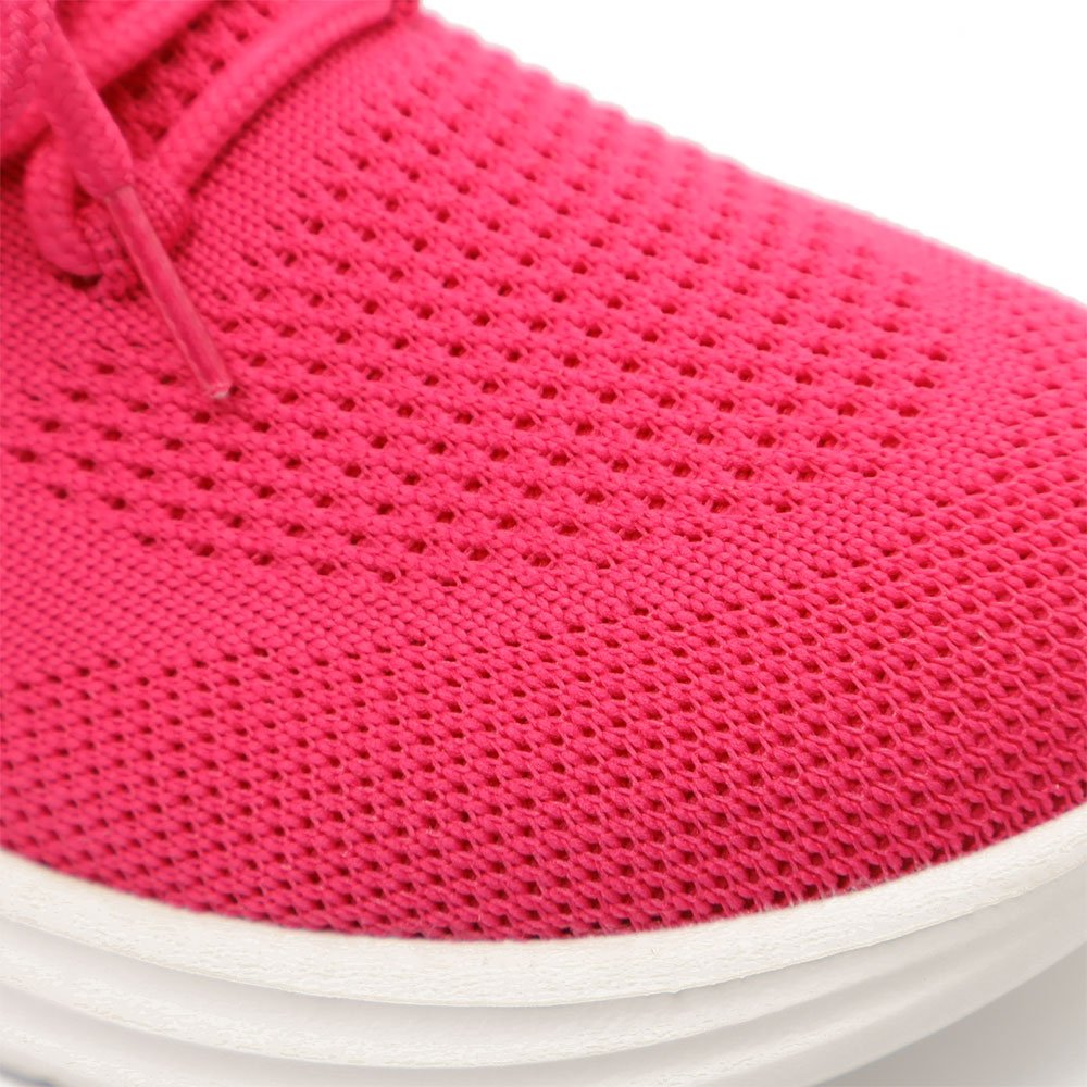 Tênis Knit Giulia Domna Cadarço Rosa 7