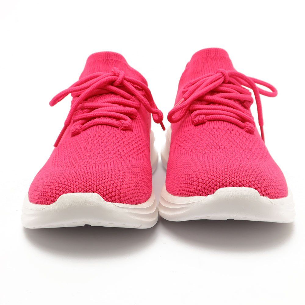 Tênis Knit Giulia Domna Cadarço Rosa 9