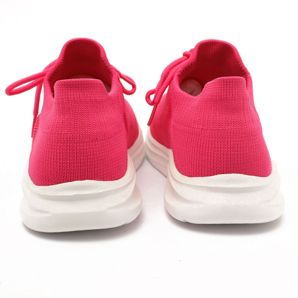 Tênis Knit Giulia Domna Cadarço Rosa 10