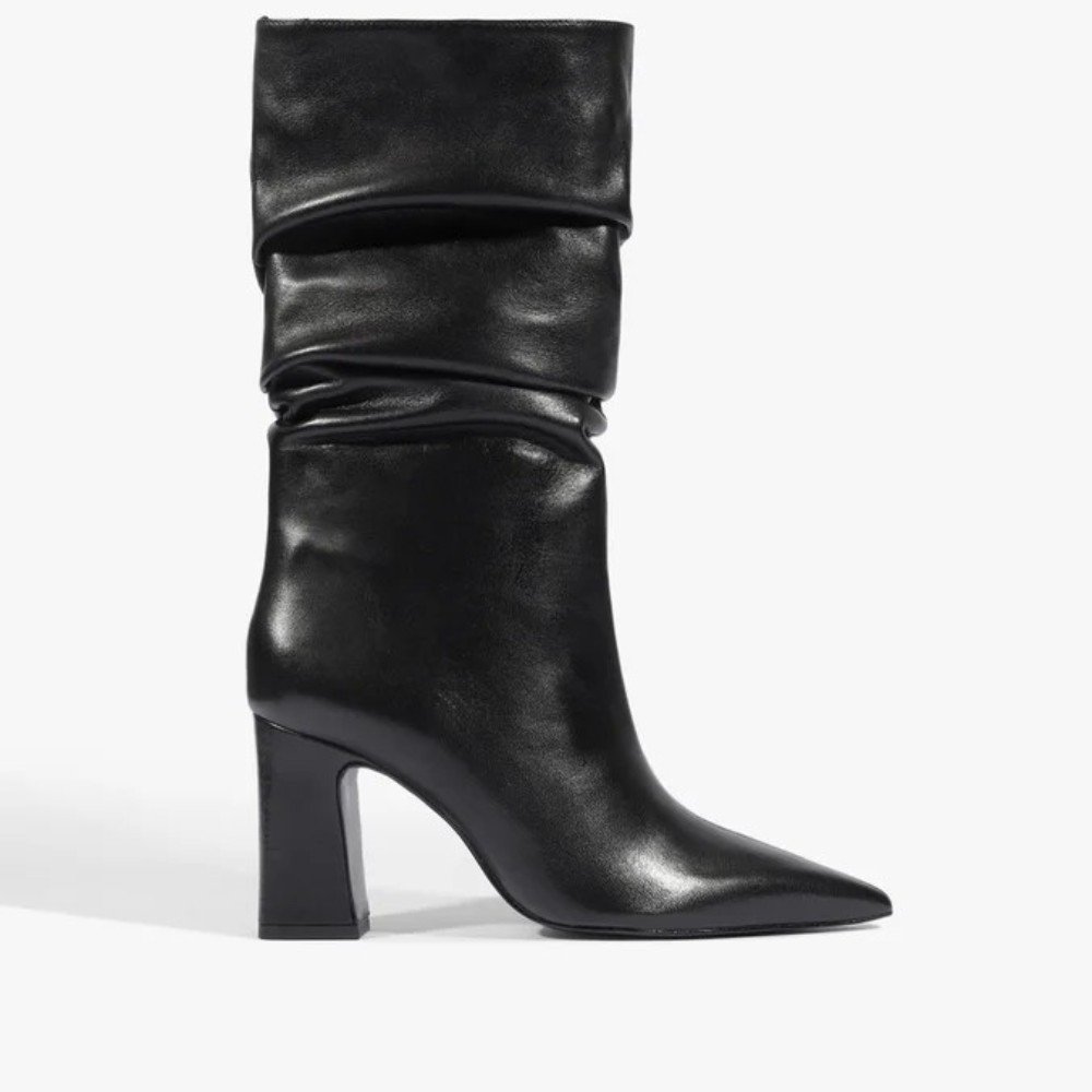 Bota Schutz Harriet Camurça -Produto 50 Preto - Renner