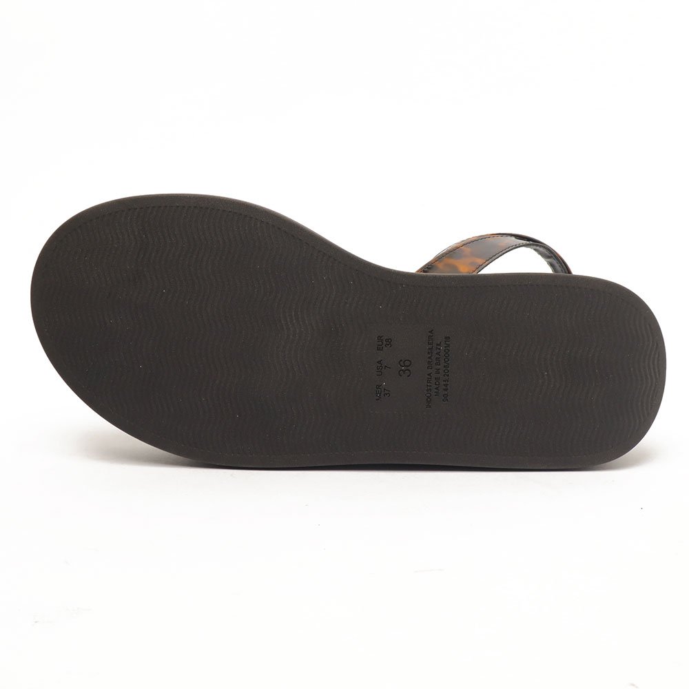 Papete Feminina Sapato Da Corte Flatform Estampada Tartaruga 10