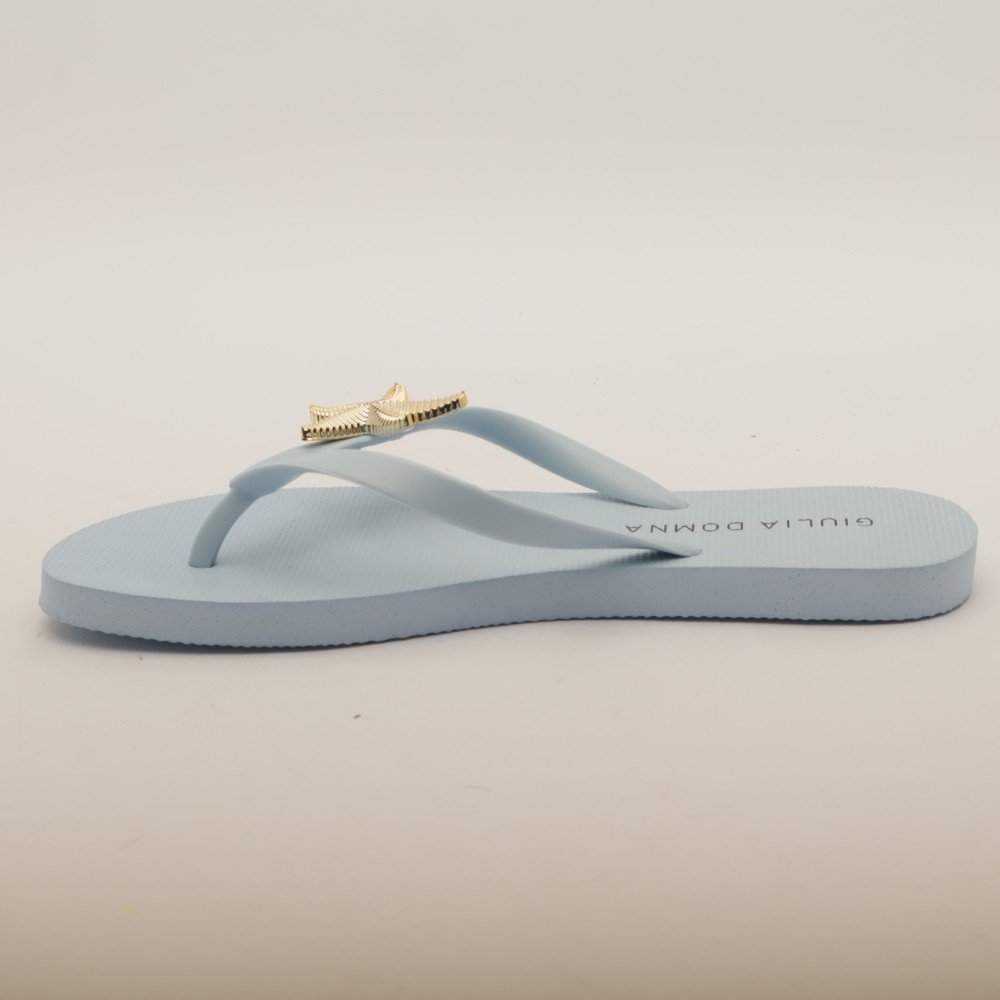 Chinelo Giulia Domna Havaí Estrela do Mar Azul 6