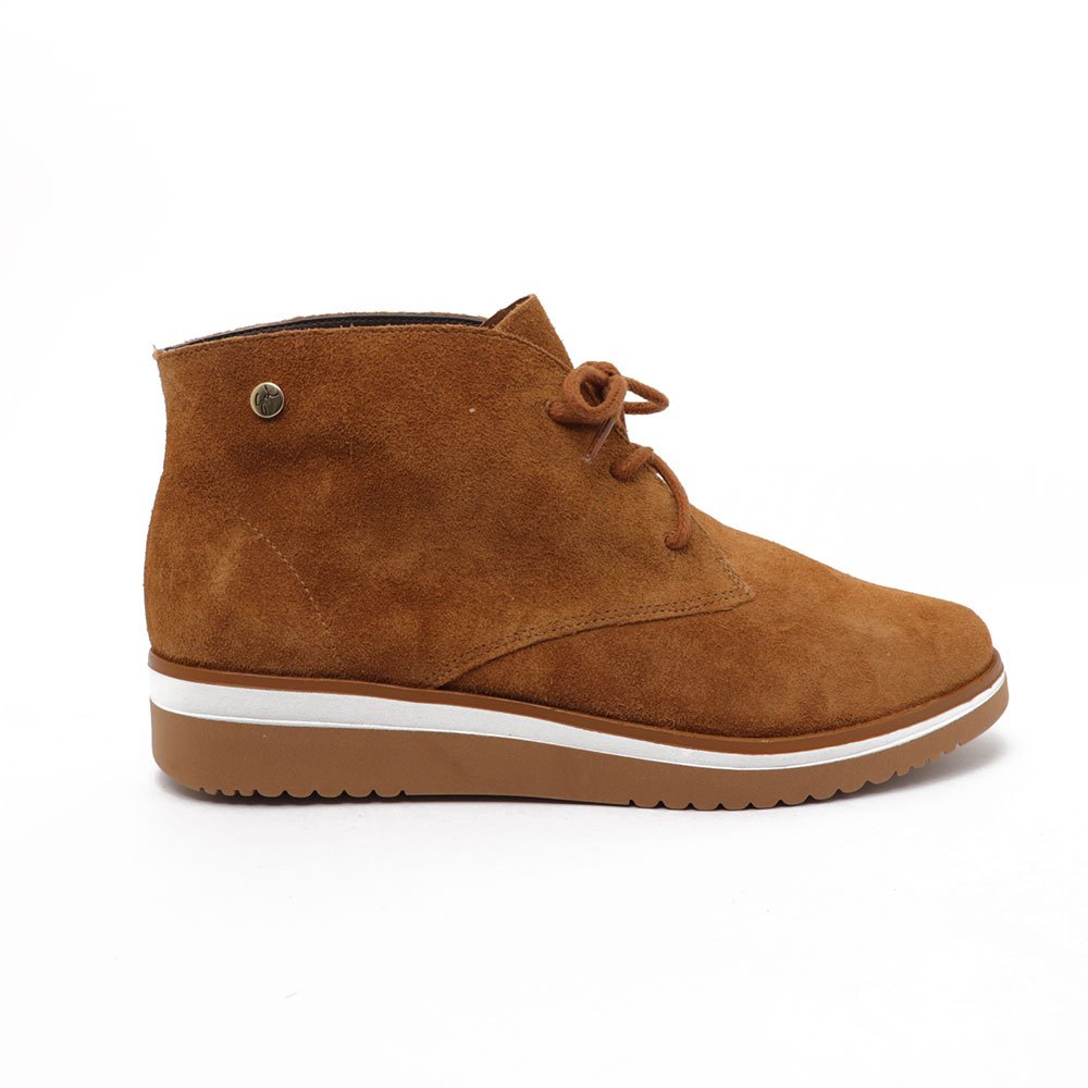 Bota Giulia Domna Cano Curto Nobuck Couro - Produto 56