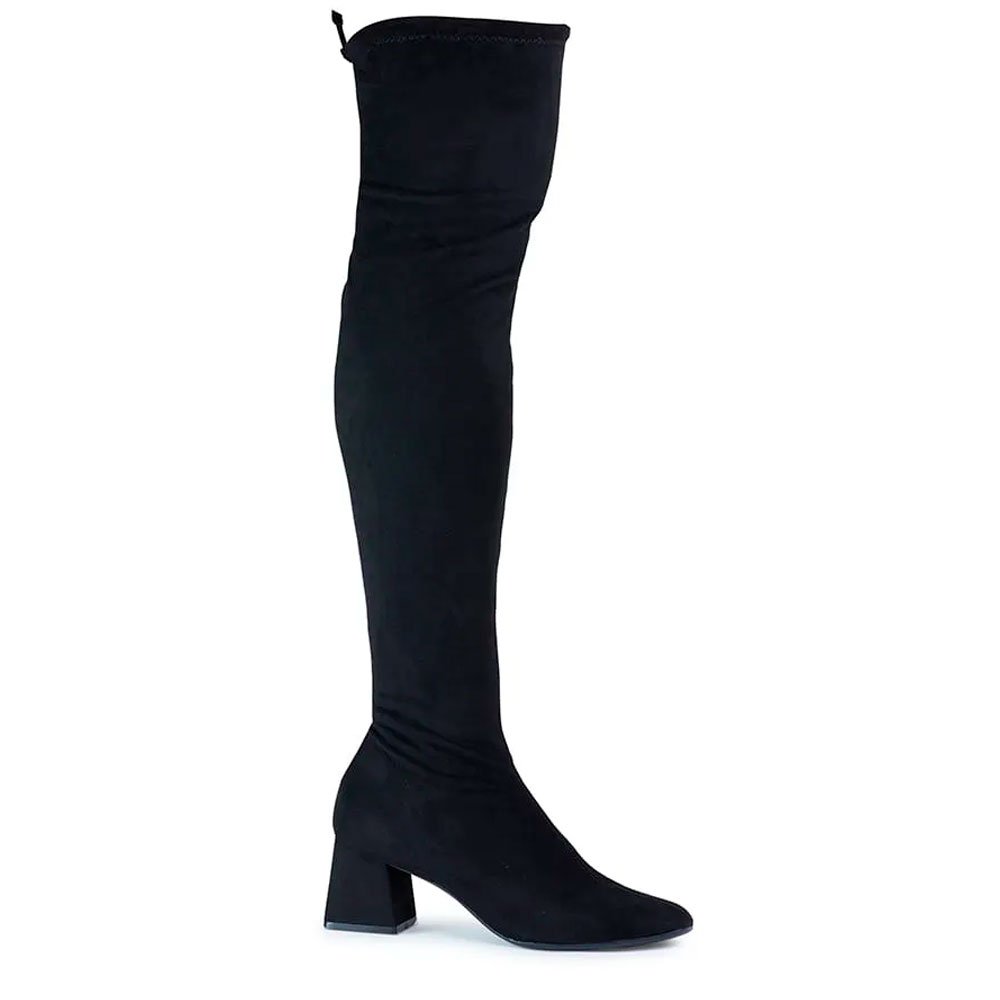 Bota Feminina Sapato Da Corte Over Salto Bloco - Produto 51