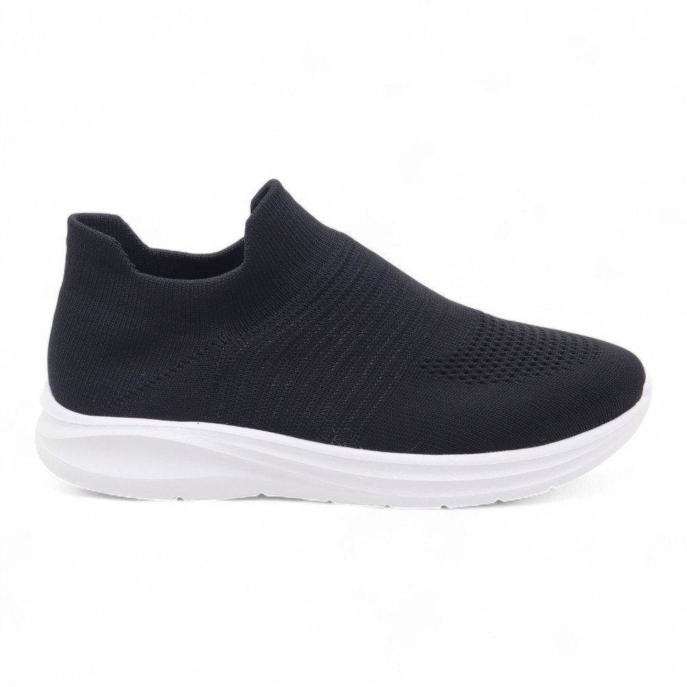Tênis Giulia Domna Knit Calce Fácil Ultra Leve