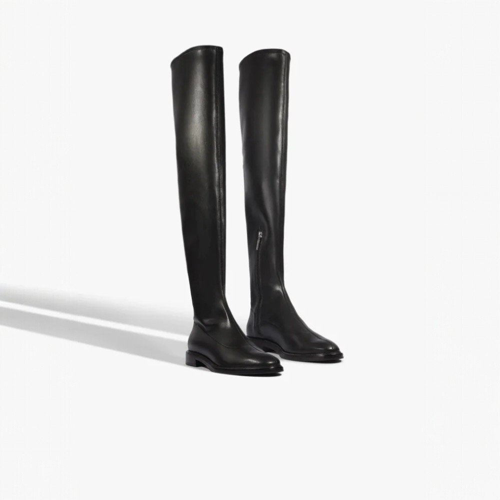 Bota Schutz Over Salto Bloco Baixo Cano Longo -Produto 46 Preto 2