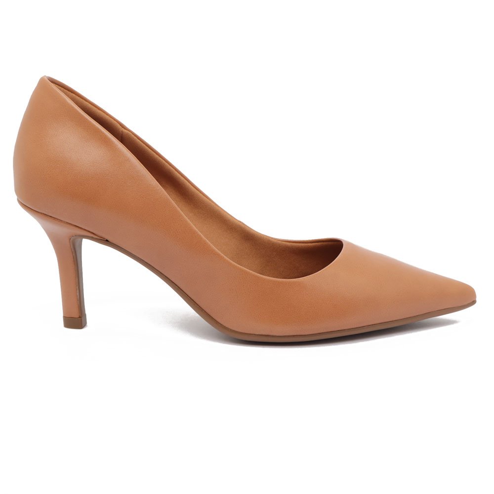 Scarpin Sapato Da Corte Salto Médio Fino Liso