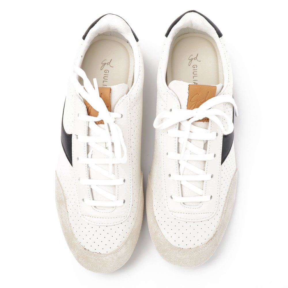 Tênis Feminino Giulia Domna Flat Couro Branco 5