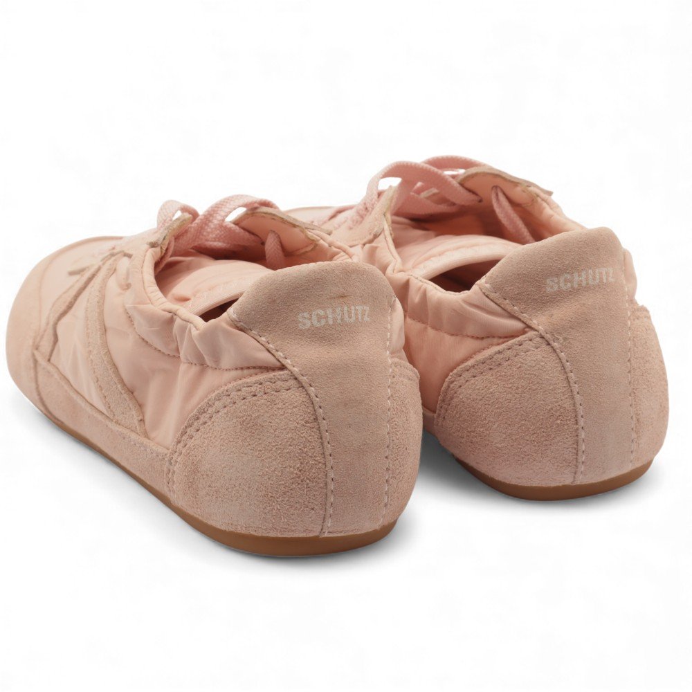 Tênis Schutz Sneaker Eight Camurça Rosa 4