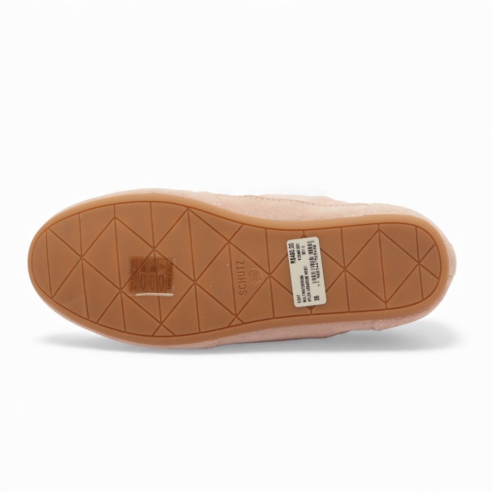 Tênis Schutz Sneaker Eight Camurça Rosa 7