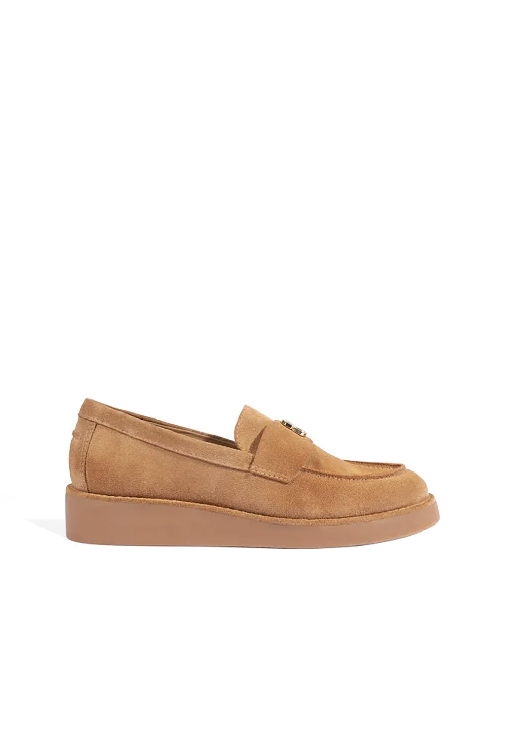 Mocassim Elow Schutz Bico Redondo Couro