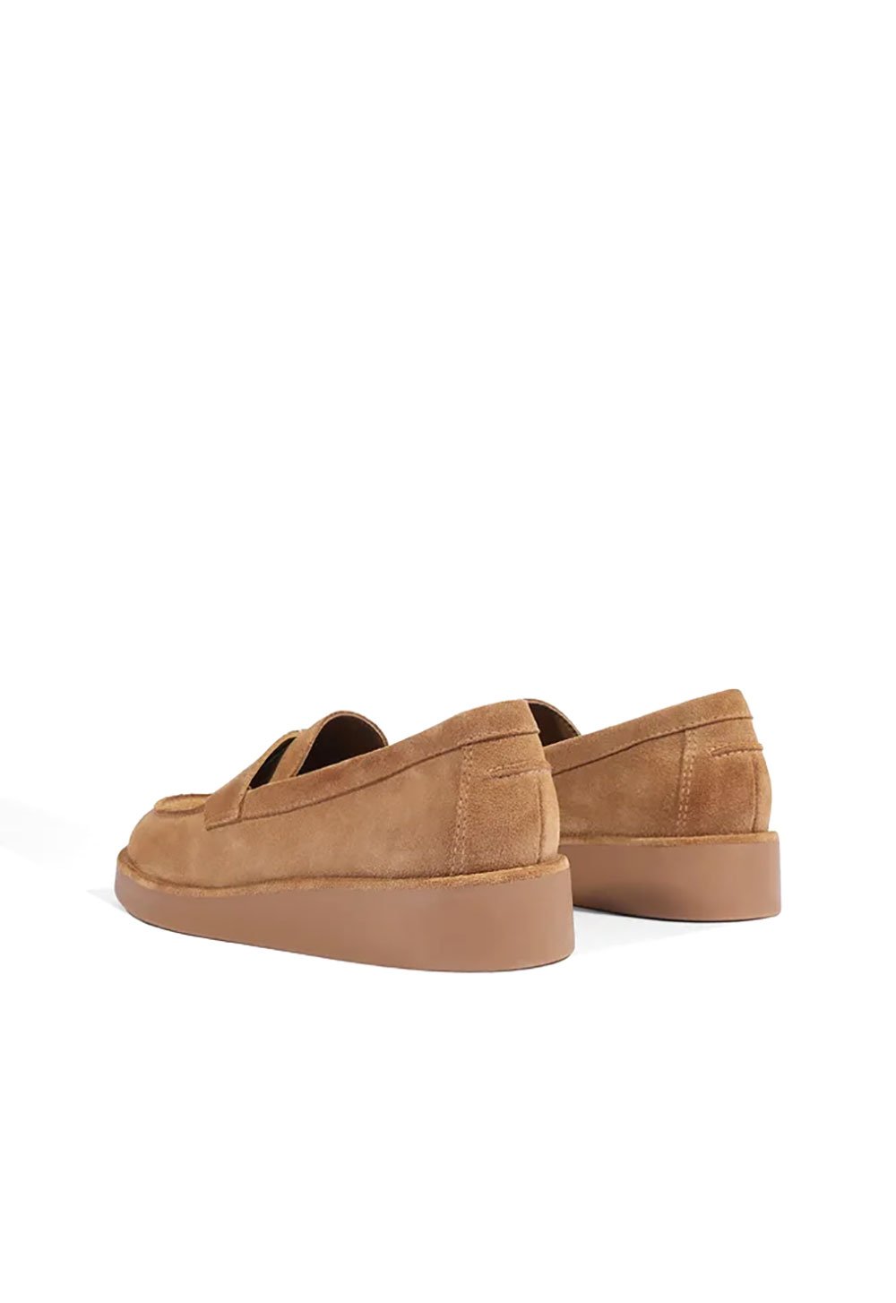 Mocassim Elow Schutz Bico Redondo Couro Marrom 3