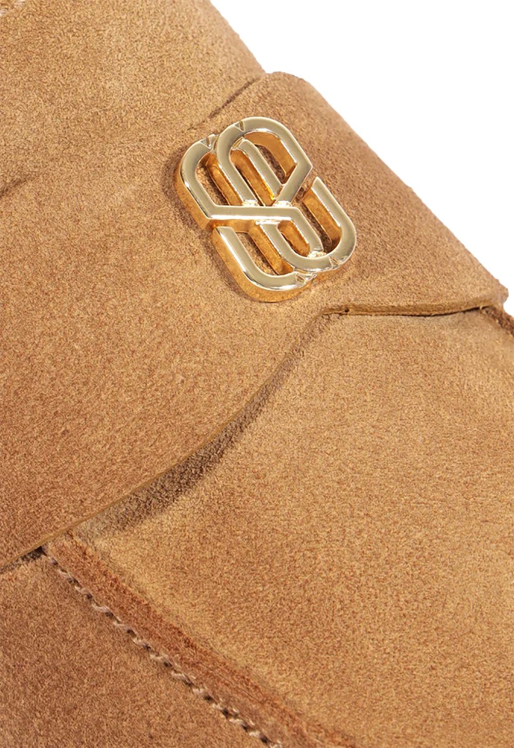 Mocassim Elow Schutz Bico Redondo Couro Marrom 5