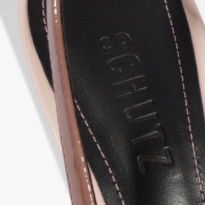 Slingback Bellora Schutz Couro Marrom 5