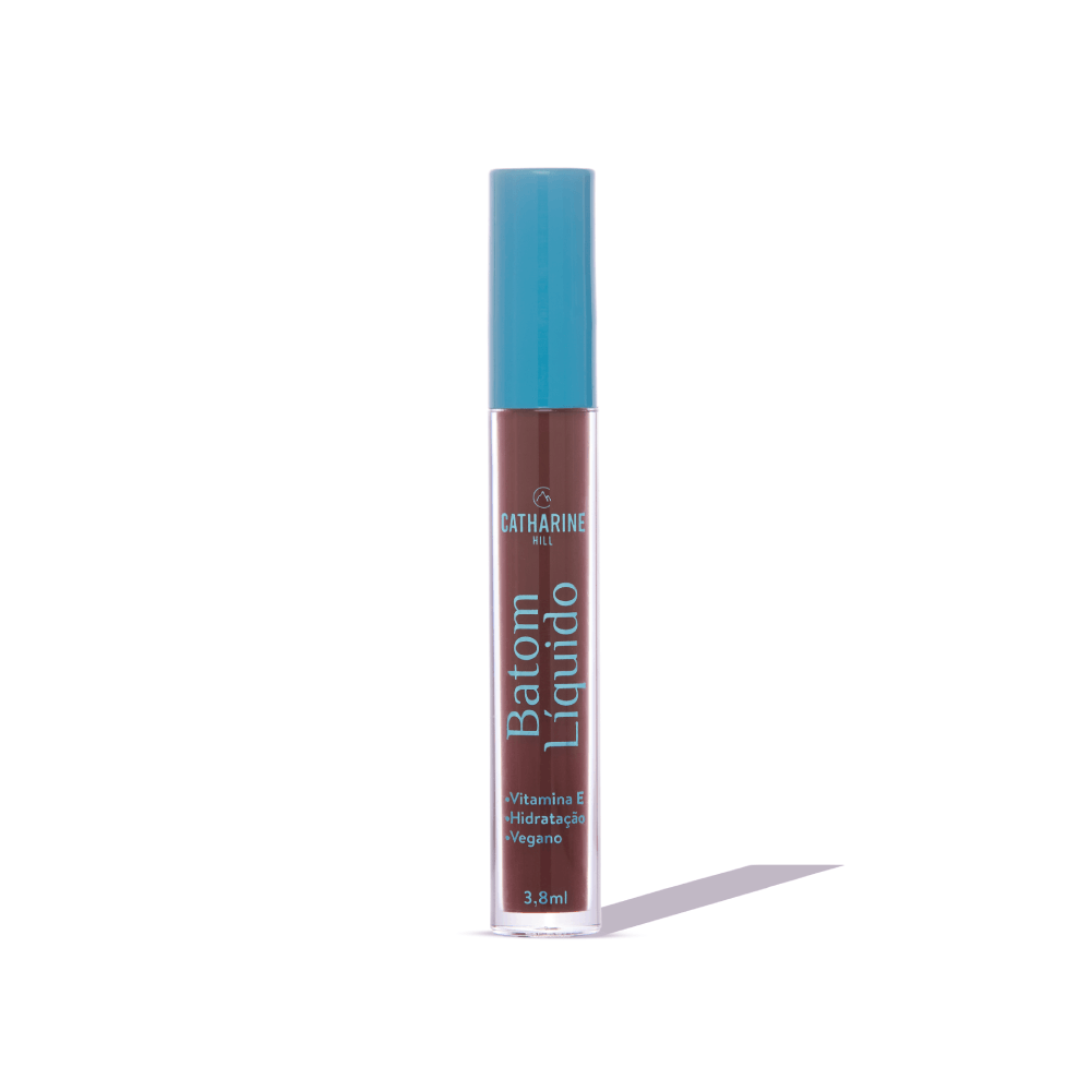 Batom Líquido Matte Fixação e Durabilidade  Catharine Hill