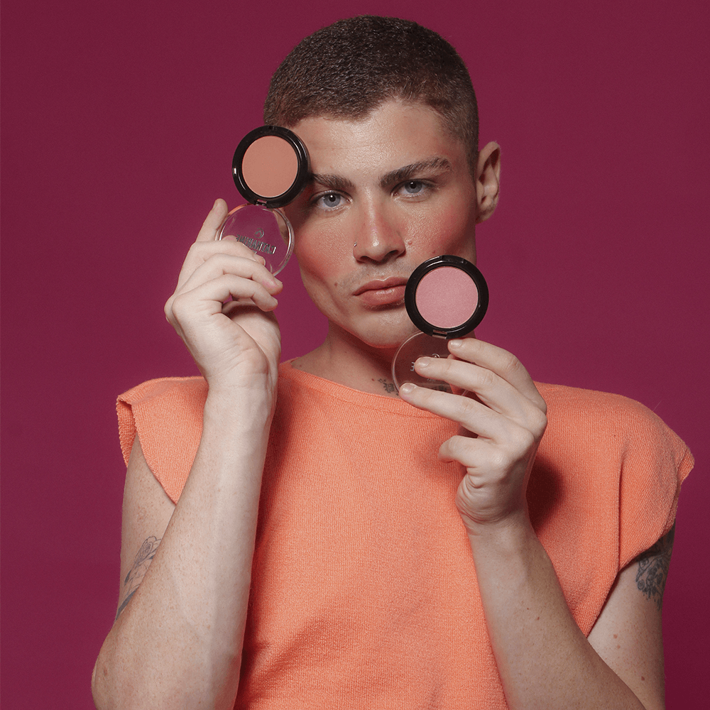 Blush Compacto Alta Pigmentação - Catharine Hill Pêssego 3