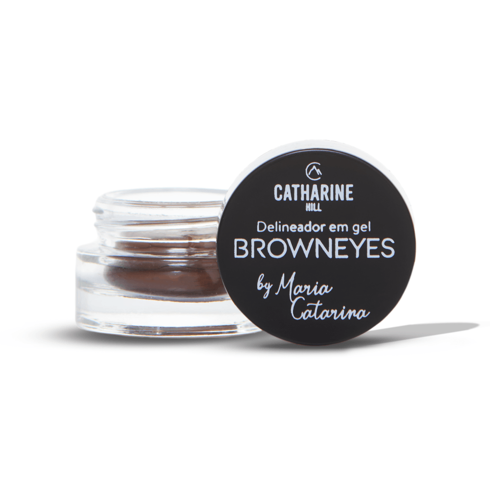 Delineador em Gel Marrom BROWNEYES by Maria Catarina - Catharine Hill