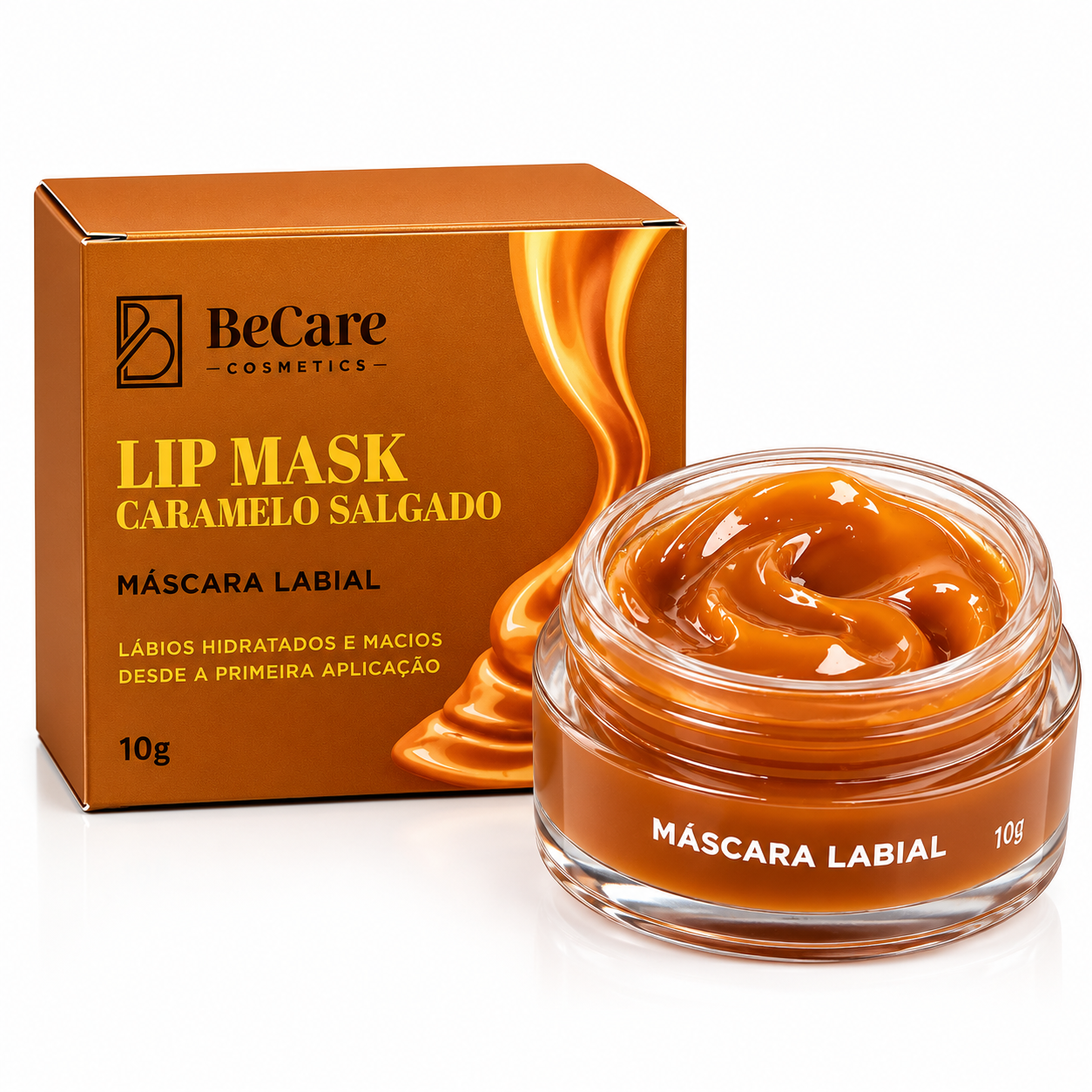 Lip Mask Mascara Labial Caramelo Salgado 