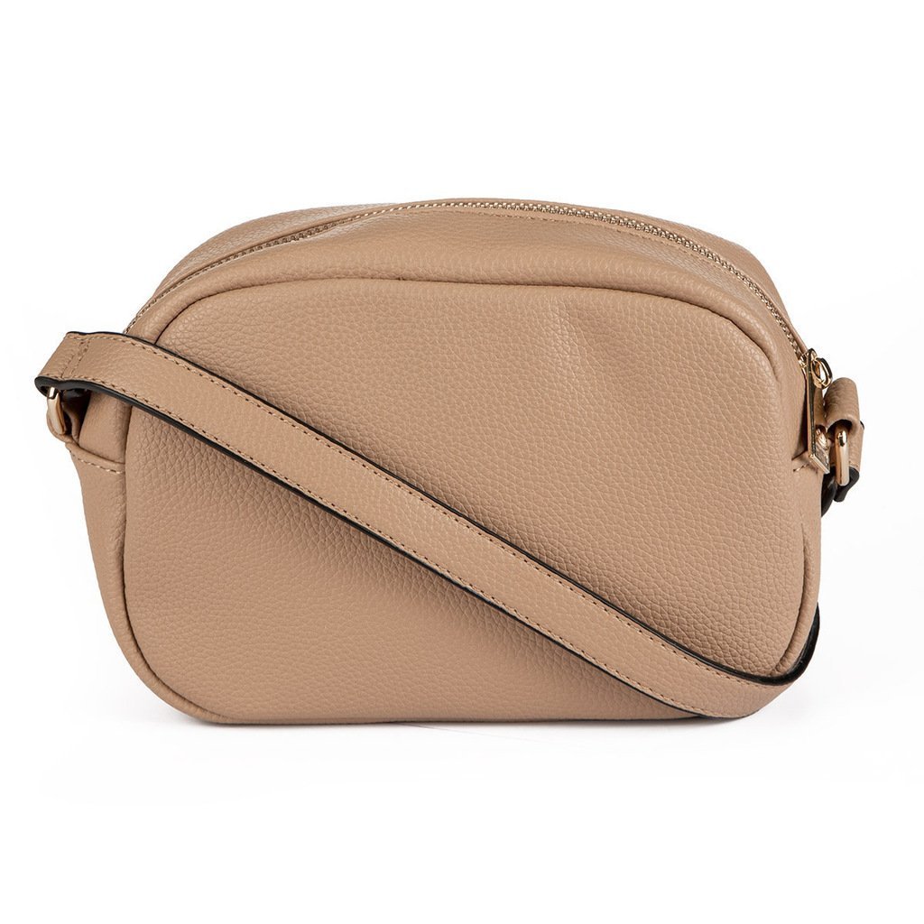 Bolsa Feminina Dakota Transversal em Floter com Fivela de Metal - DK178 Bege 3