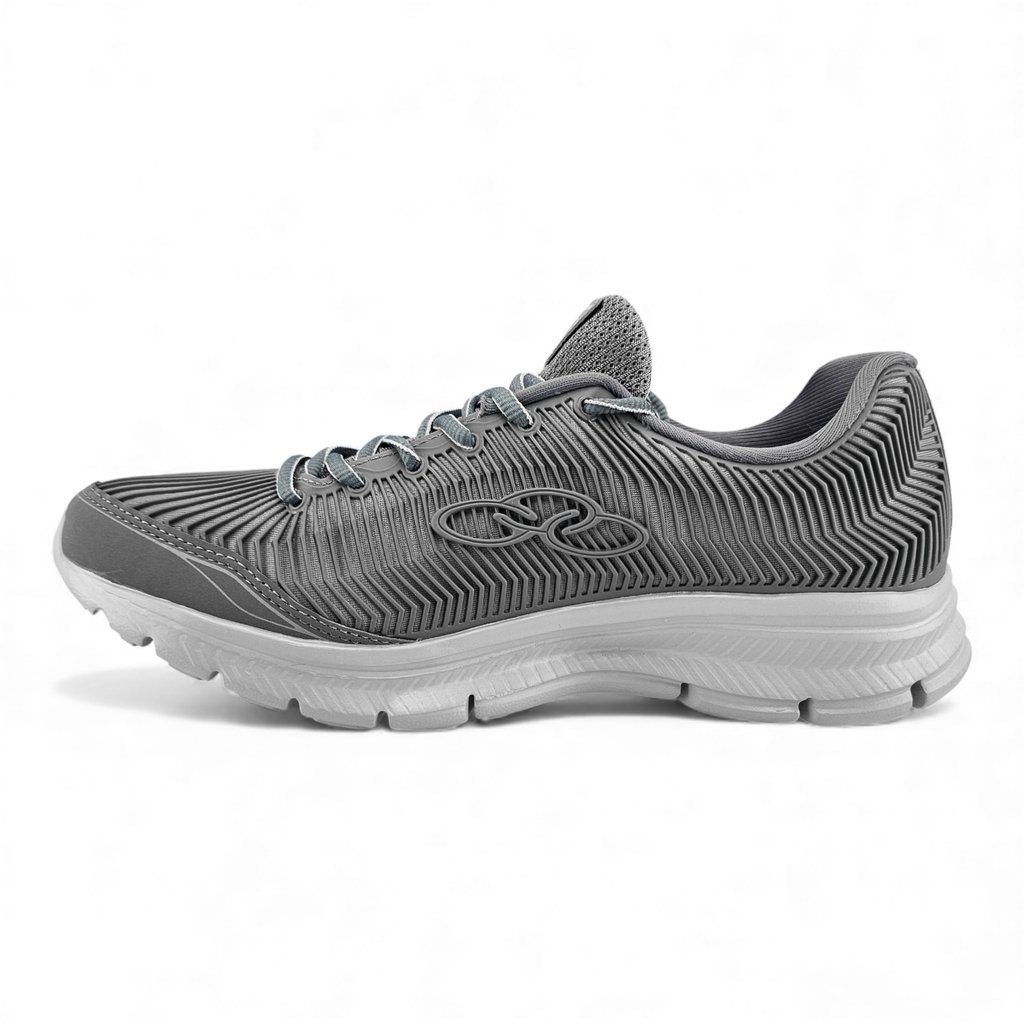 Tênis Masculino Olympikus Proof 3/114 Trabalhado com Relevo em Borracha - Proof 3 Cinza 2