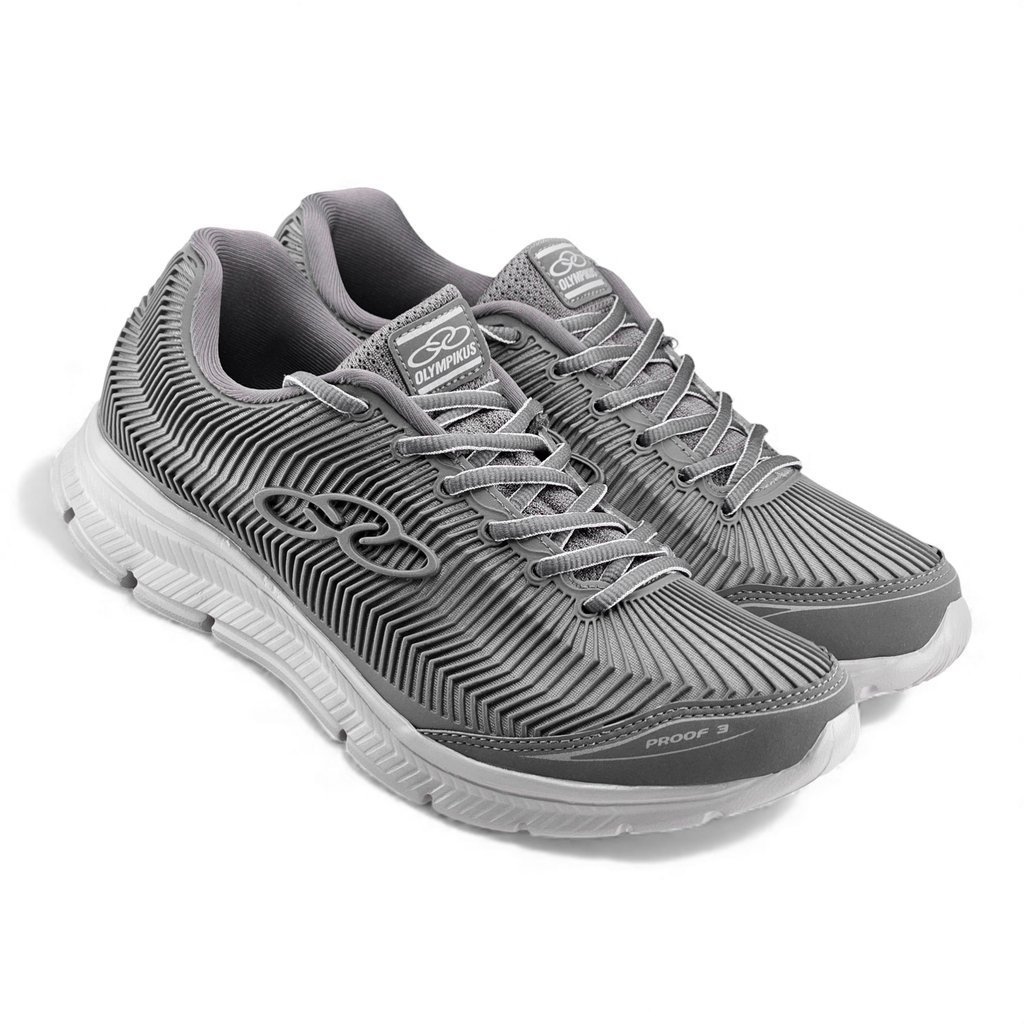 Tênis Masculino Olympikus Proof 3/114 Trabalhado com Relevo em Borracha - Proof 3 Cinza 3