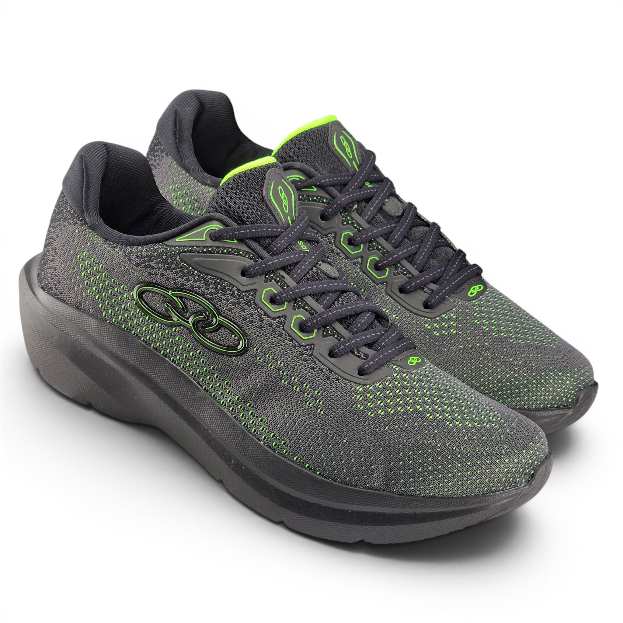Tênis Masculino Olympikus Soma 2 Graft/Vde - Soma 2 Preto/Verde 6