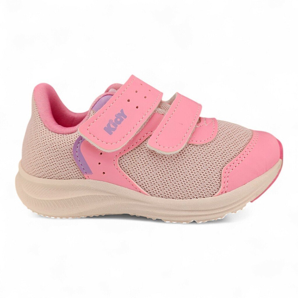 Tênis Infantil Menina Kidy Velcro Detalhe Malha - 41116146f