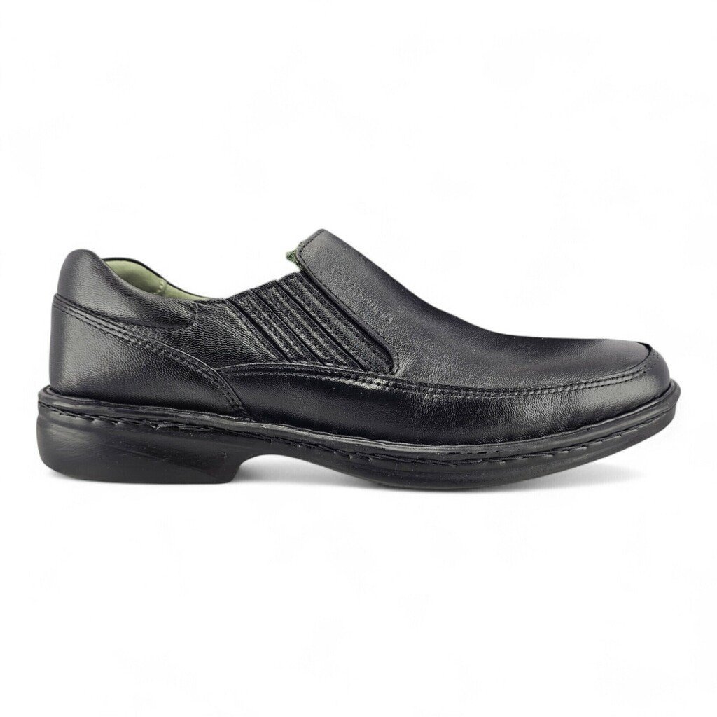 Sapato Masculino Levecomfort Bico Red com Elástico - L45206