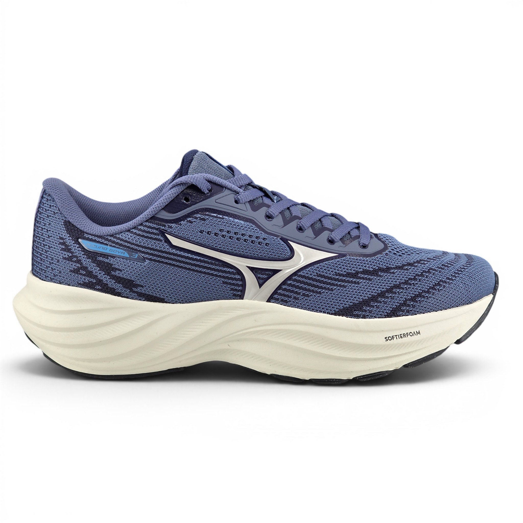 Tênis Masculino Mizuno Goya 3 Sola Alta Softierfoam Marinho - Goya 3