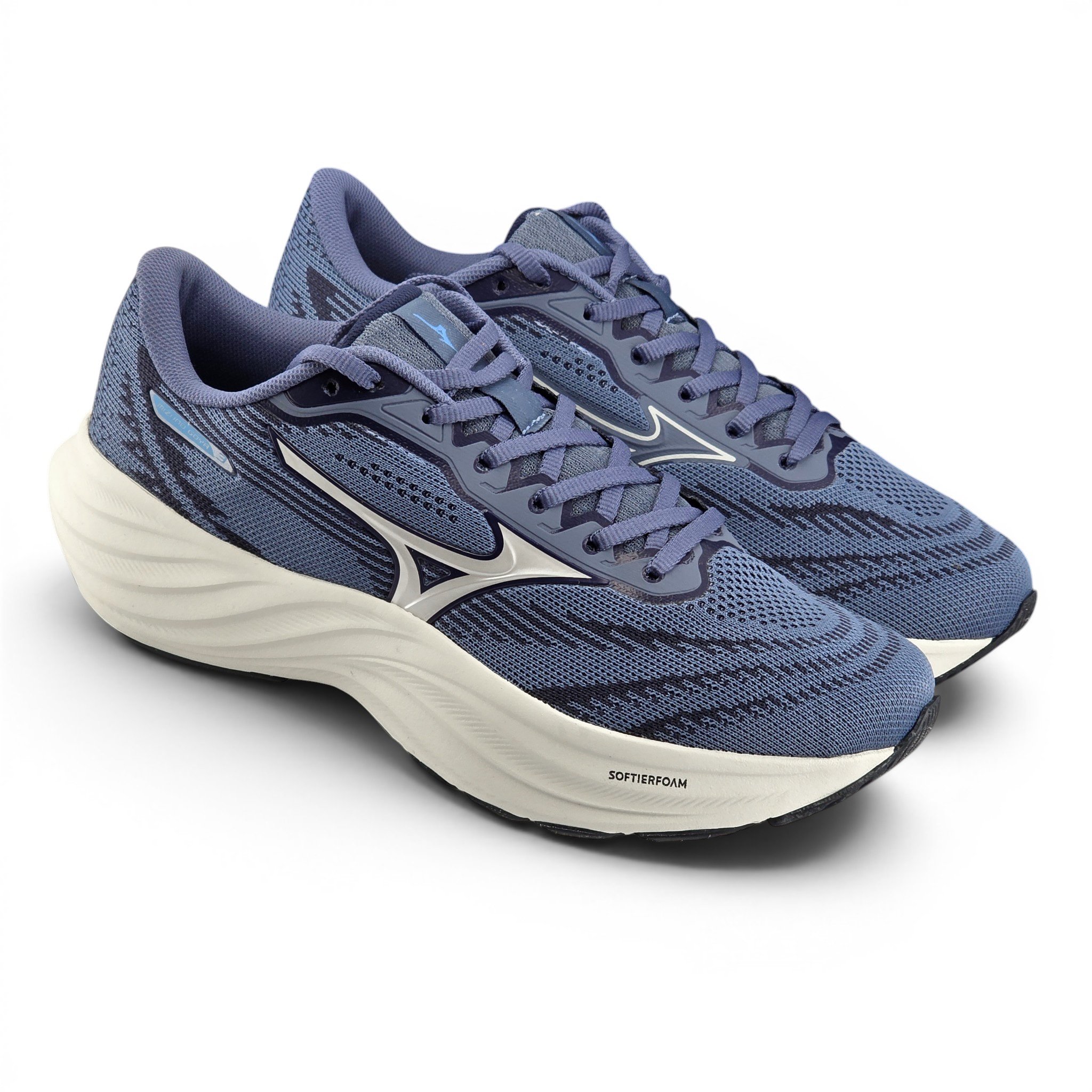Tênis Masculino Mizuno Goya 3 Sola Alta Softierfoam Marinho - Goya 3 Azul Marinho 6