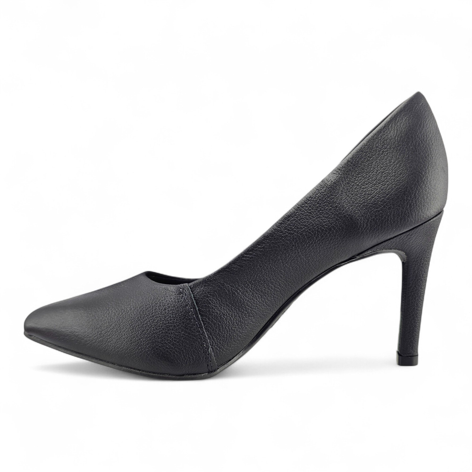 Sapato Feminino Dakota Scarpin Salto Fino em Couro Legítimo - G5051 Preto 3