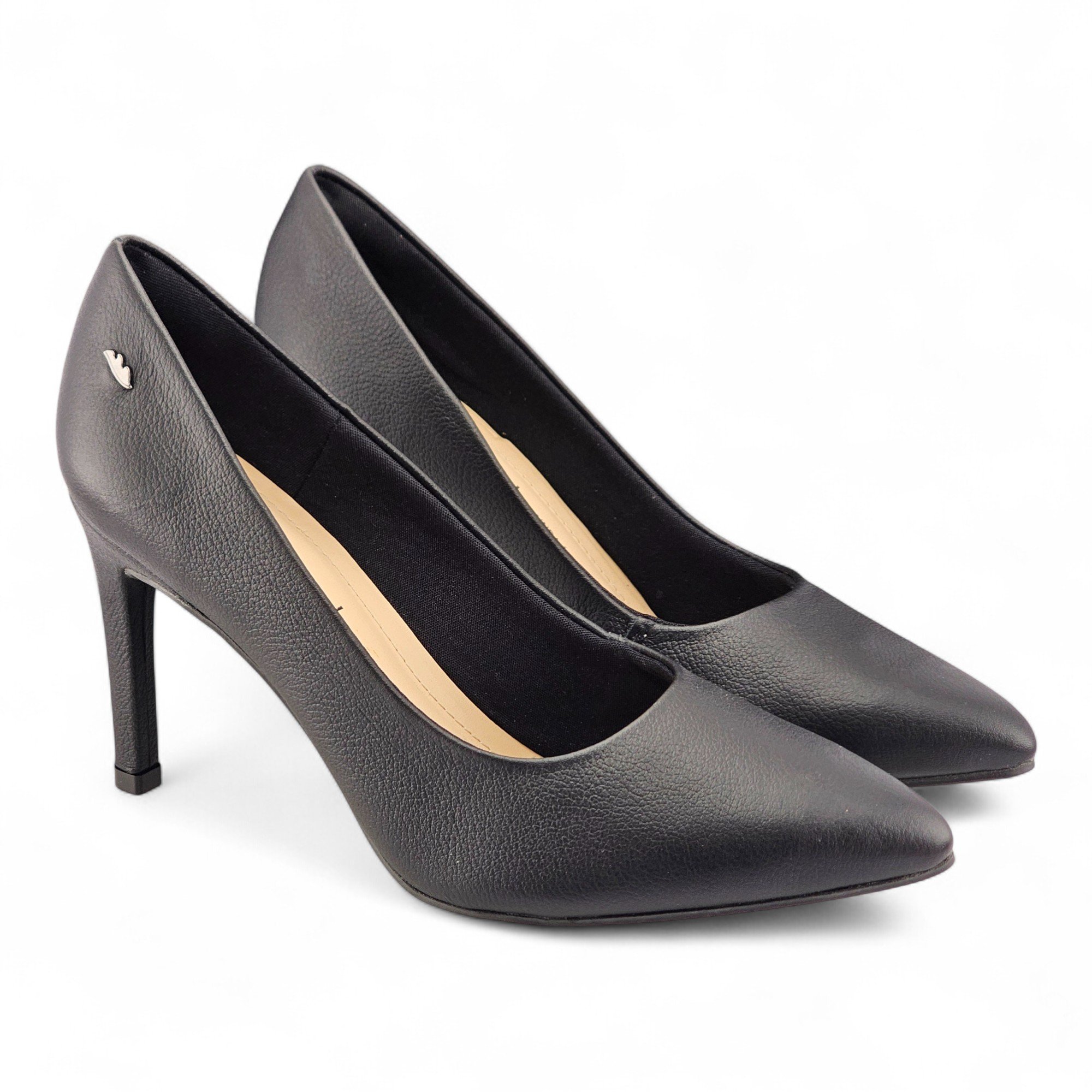 Sapato Feminino Dakota Scarpin Salto Fino em Couro Legítimo - G5051 Preto 4