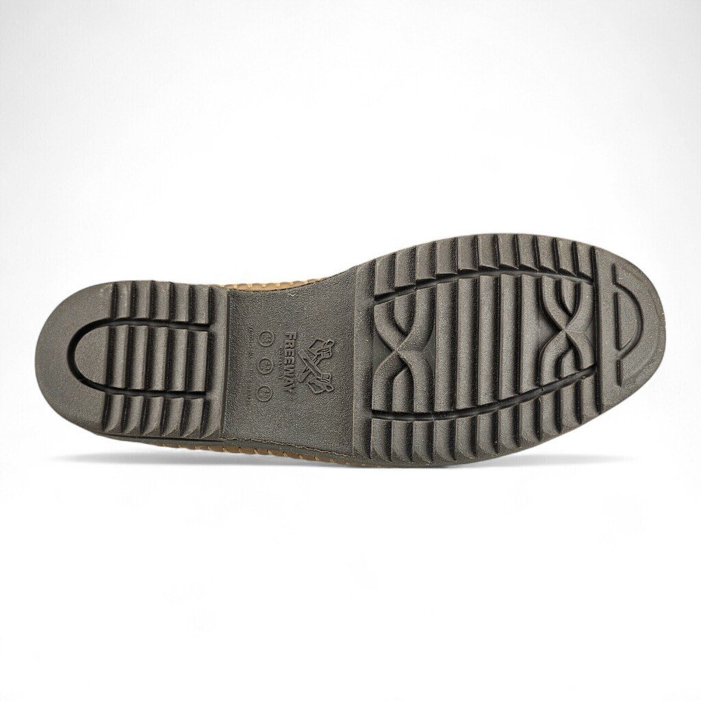 Sapato Masculino Freeway Free Way Logan-2/sun3 Mocassim Furos - LOGAN2/SUN3 Bege 4