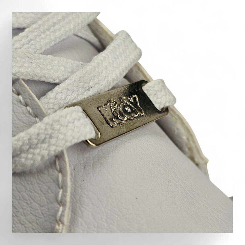 Tênis Infantil Menina Kidy Cadarço Estrela Strass Lat - 1840097 Branco 4