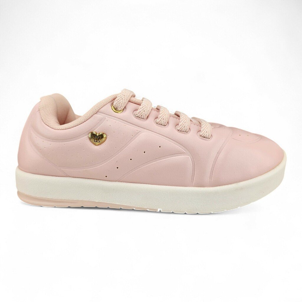 Tênis Infantil Menina Kidy Cadarço Lurex - 1841097