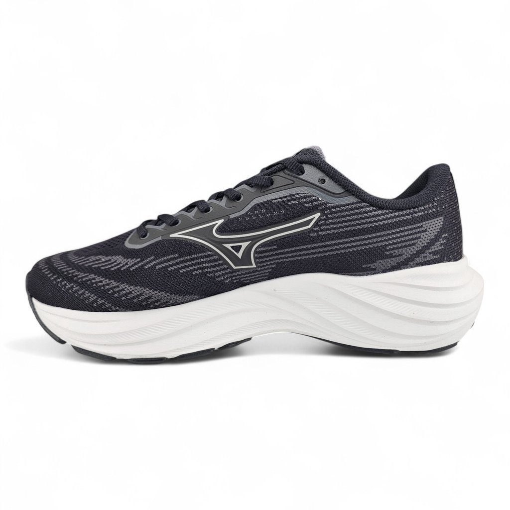 Tênis Masculino Mizuno Goya 3 Sola Alta Trabalhada - Goya 3 Preto 2