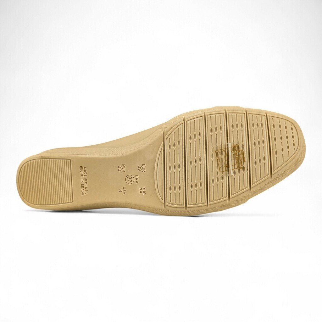 Sapato Feminino Comfortflex Anabelinha Fivela Tira Onça - 2494303 Bege 5