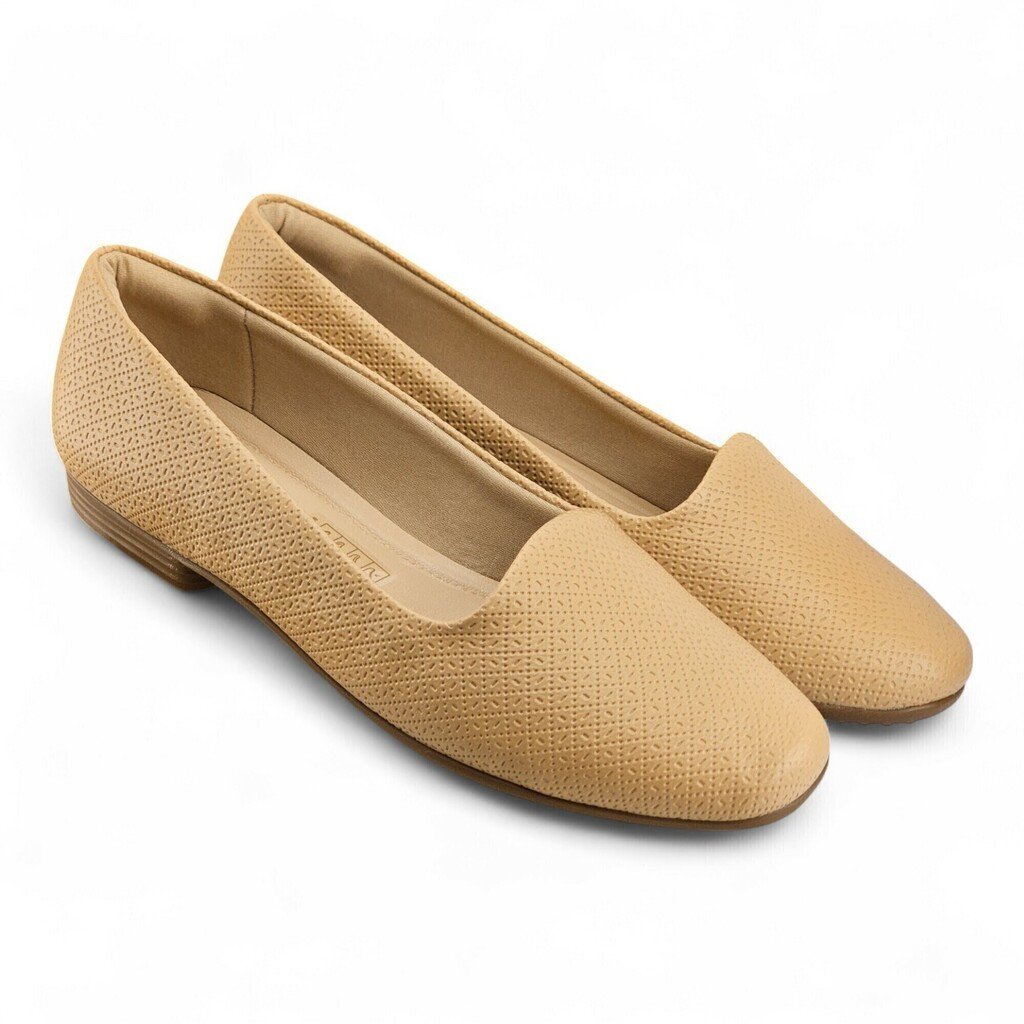 Sapatilha Feminina Piccadilly St Baixo Pontinhos - 250132 Bege 2