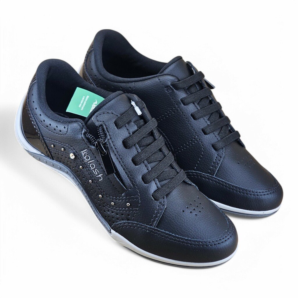 Tênis Feminino Kolosh Zíper Lateral - C1299 Preto 3
