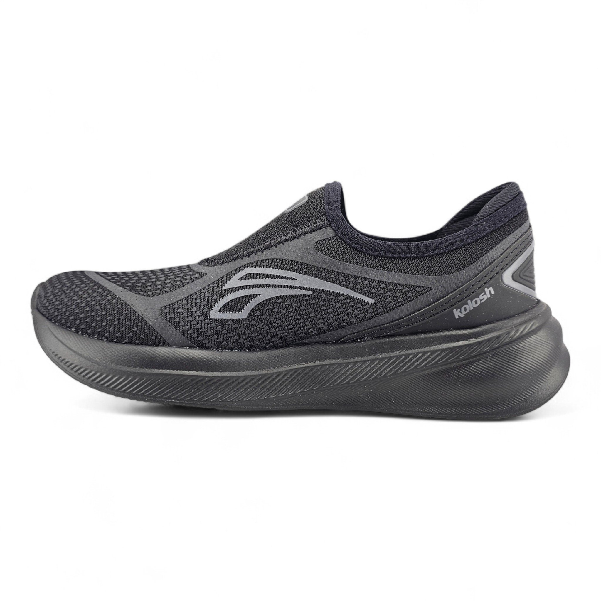Tênis Feminino Kolosh Slip Byte 3d Print Costura - E0449 Preto 5