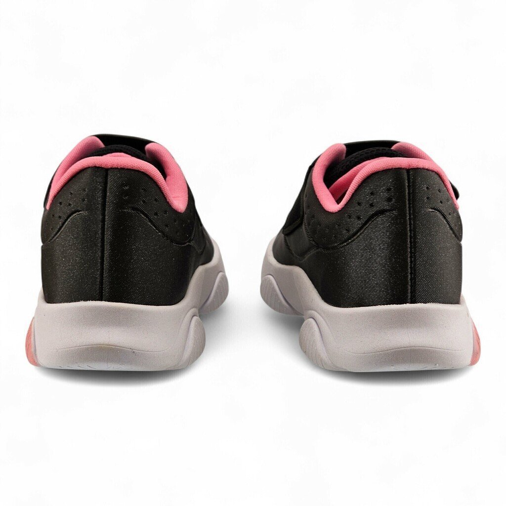 Tênis Feminino Pé com Pé Glitter 2 Tiras Velcro - 15180 Preto 3