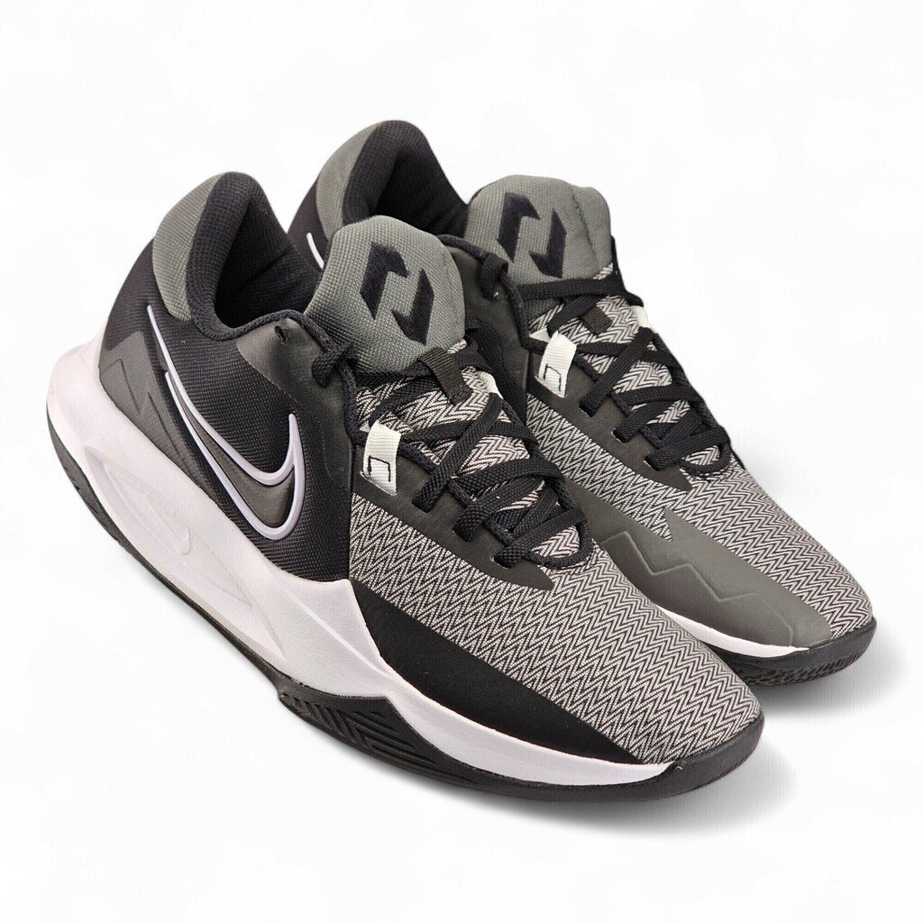 Tênis Masculino Nike Precision Vi 6 Preto e Branco Desenvolvido para Jogadores de Baskete - Precision Vi Preto 2