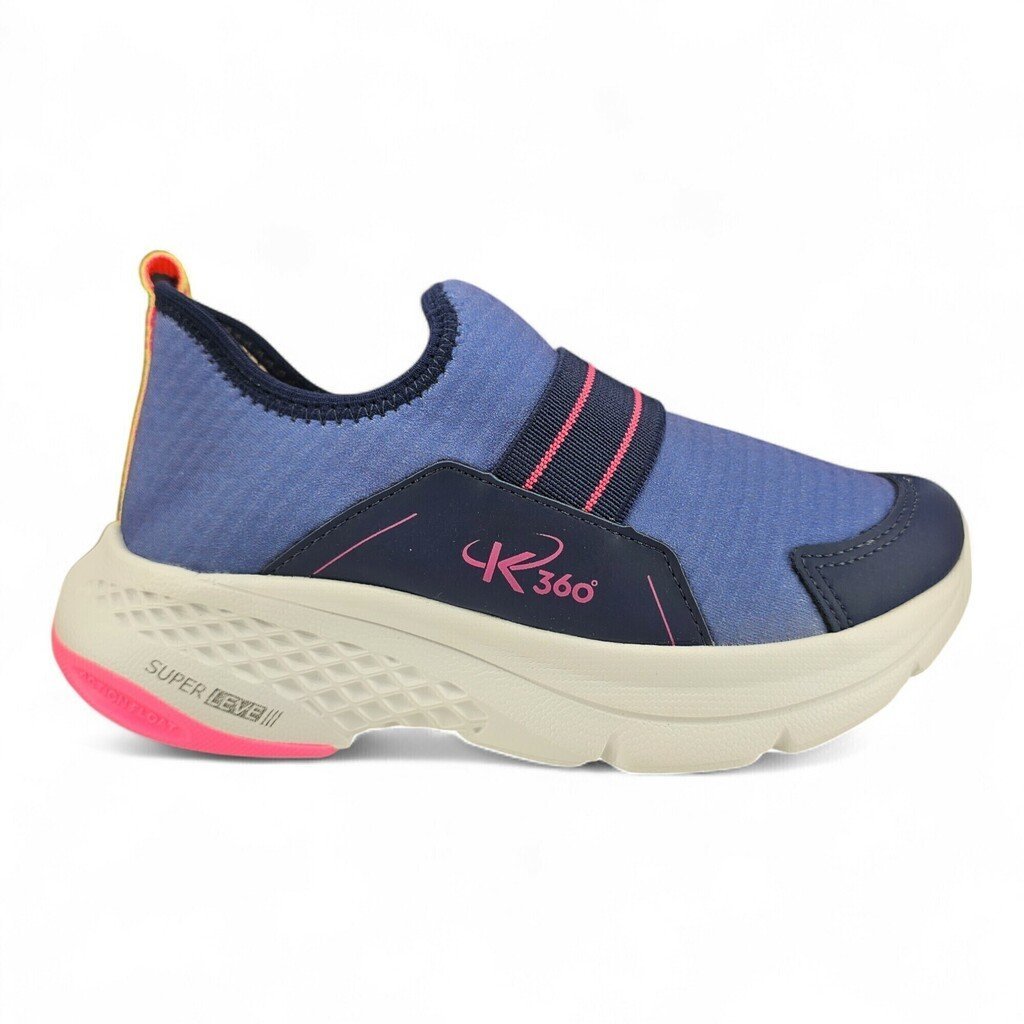 Tênis Infantil Menina Kidy K360 Super Leve Slip - 3271010