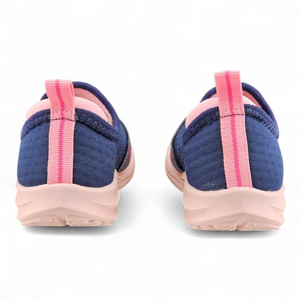 Tênis Infantil Menina Kidy 1 Energy Respitec Slip - 411171 Azul Marinho 3