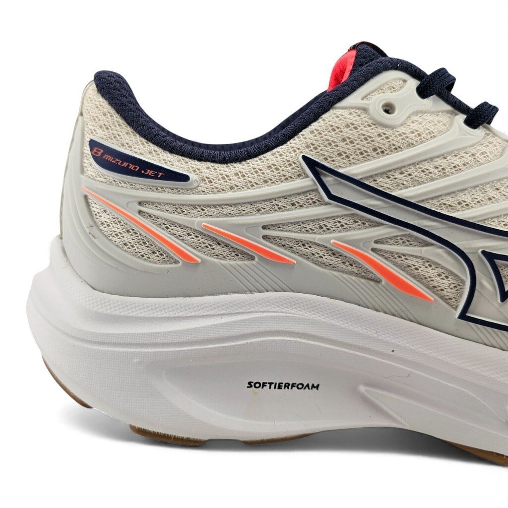 Tênis Unissex Mizuno Jet 8 Mesh Softierfoam Arenito - 101043043 Bege 4