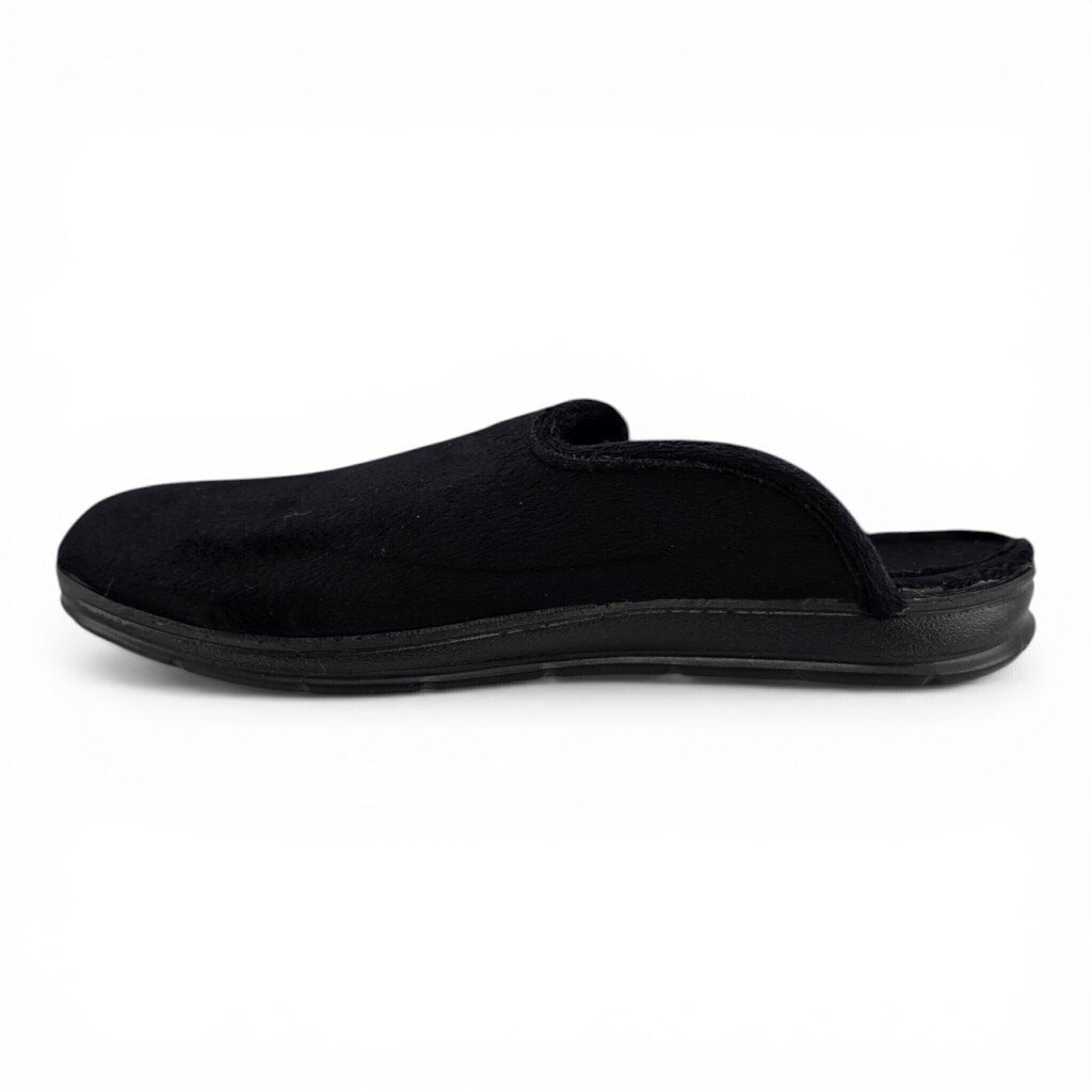 Pantufa Masculina Pegada Atoalhado Chinelo Quente - 166001 Preto 2